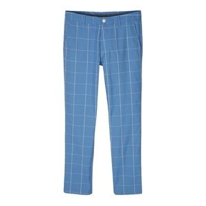 BONOBOS GOLF JUSTIN ROSE BLUE WHITE PLAID PANTS MEN'S SIZE 31/32 TAILORED